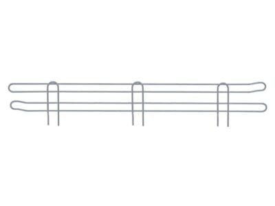 Quantum 48"W x 4"H Gray Back Ledge