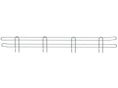 Quantum 54"W x 4"H Stainless Back Ledge