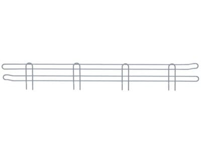Quantum 60"W x 4"H Gray Back Ledge