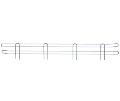 Quantum 72"W x 4"H Gray Back Ledge