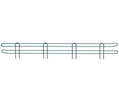 Quantum 72"W x 4"H Green Back Ledge