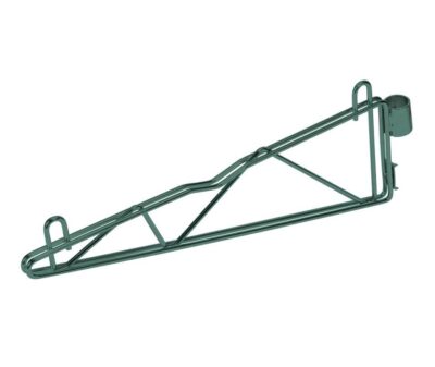 Quantum Green Cantilever Single Shelf Post Wall Mount (2) 18" single post cantilever arms