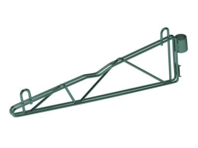 Quantum Green Cantilever Single Shelf Post Wall Mount (2) 21" single post cantilever arms