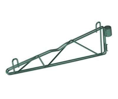 Quantum Green Cantilever Single Shelf Post Wall Mount (2) 24" single post cantilever arms