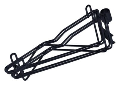 Quantum Black Cantilever Multiple Shelf Post Wall Mount (1) 12" double post cantilever arm