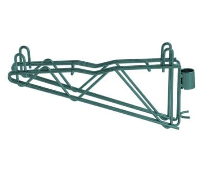 Quantum Green Cantilever Multiple Shelf Post Wall Mount (1) 12" double post cantilever arm