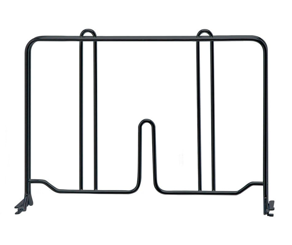 Shop2It Retail - Quantum 12"D x 8"H Black Wire Shelf Divider