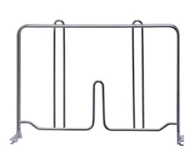 Quantum 12"D x 8"H Stainless Wire Shelf Divider