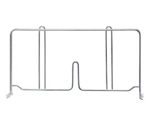 Shop2It Retail - Quantum 14"D x 8"H Chrome Wire Shelf Divider