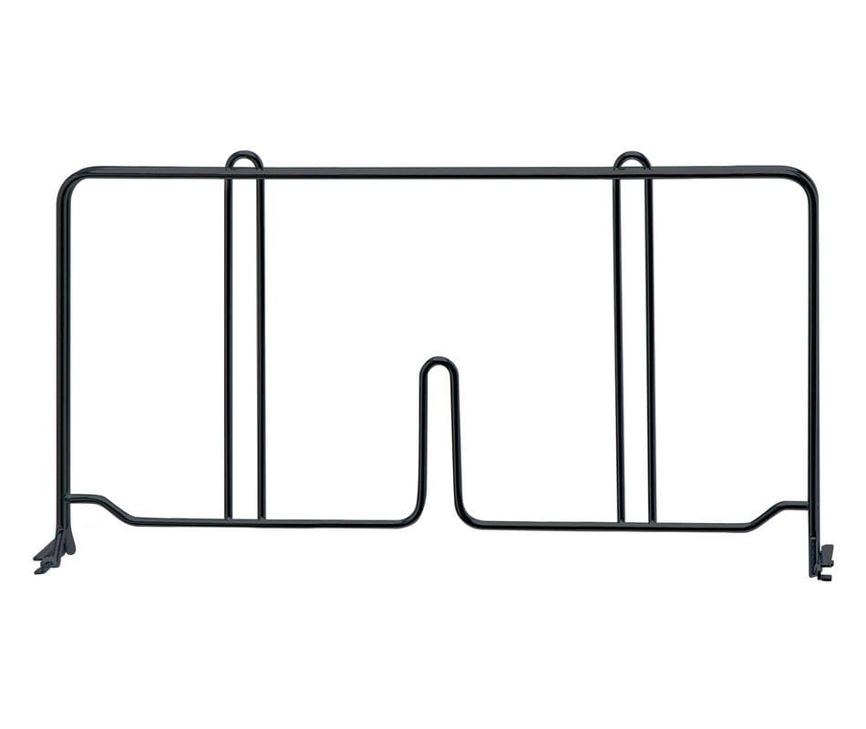 Shop2It Retail - Quantum 14"D x 8"H Black Wire Shelf Divider
