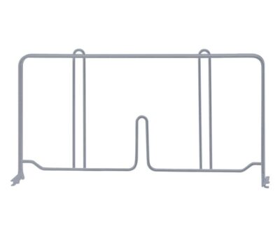 Quantum 14"D x 8"H Gray Wire Shelf Divider