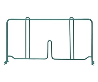 Quantum 14"D x 8"H Green Wire Shelf Divider