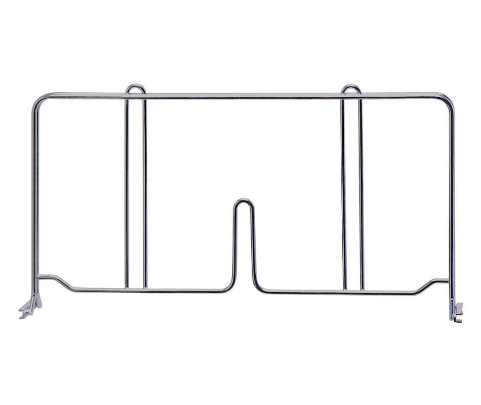 Shop2It Retail - Quantum 14"D x 8"H Stainless Wire Shelf Divider