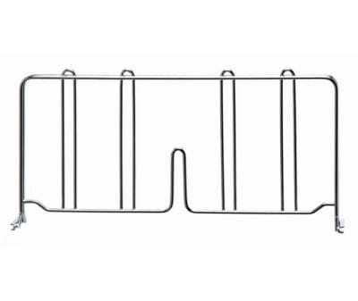 Quantum 18"D x 8"H Chrome Wire Shelf Divider