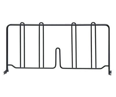 Quantum 18"D x 8"H Black Wire Shelf Divider