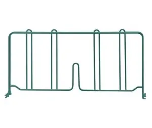 Shop2It Retail - Quantum 18"D x 8"H Green Wire Shelf Divider