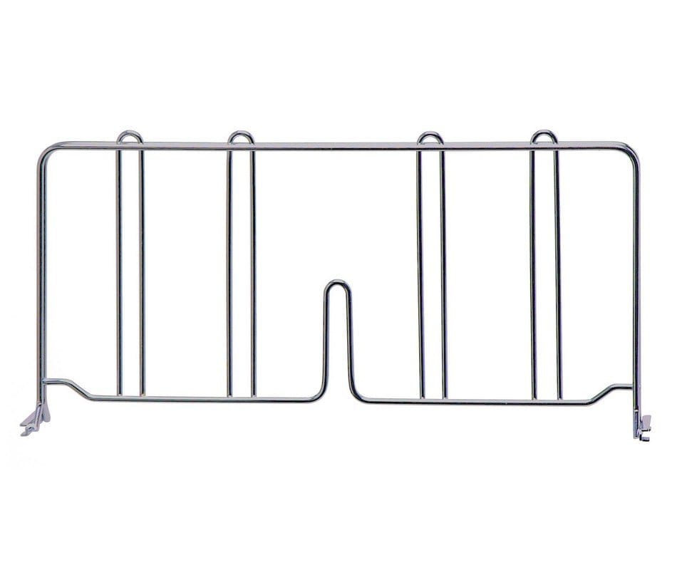 Shop2It Retail - Quantum 18"D x 8"H Stainless Wire Shelf Divider