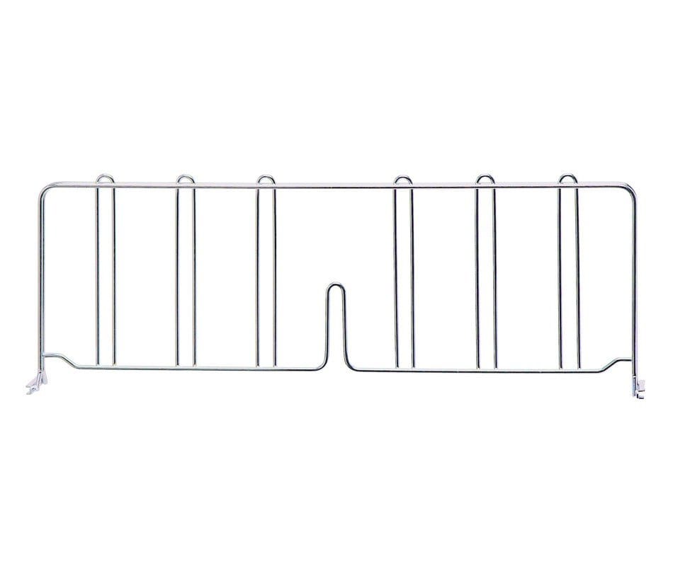 Shop2It Retail - Quantum 24"D x 8"H Chrome Wire Shelf Divider