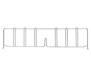 Shop2It Retail - Quantum 30"D x 8"H Chrome Wire Shelf Divider