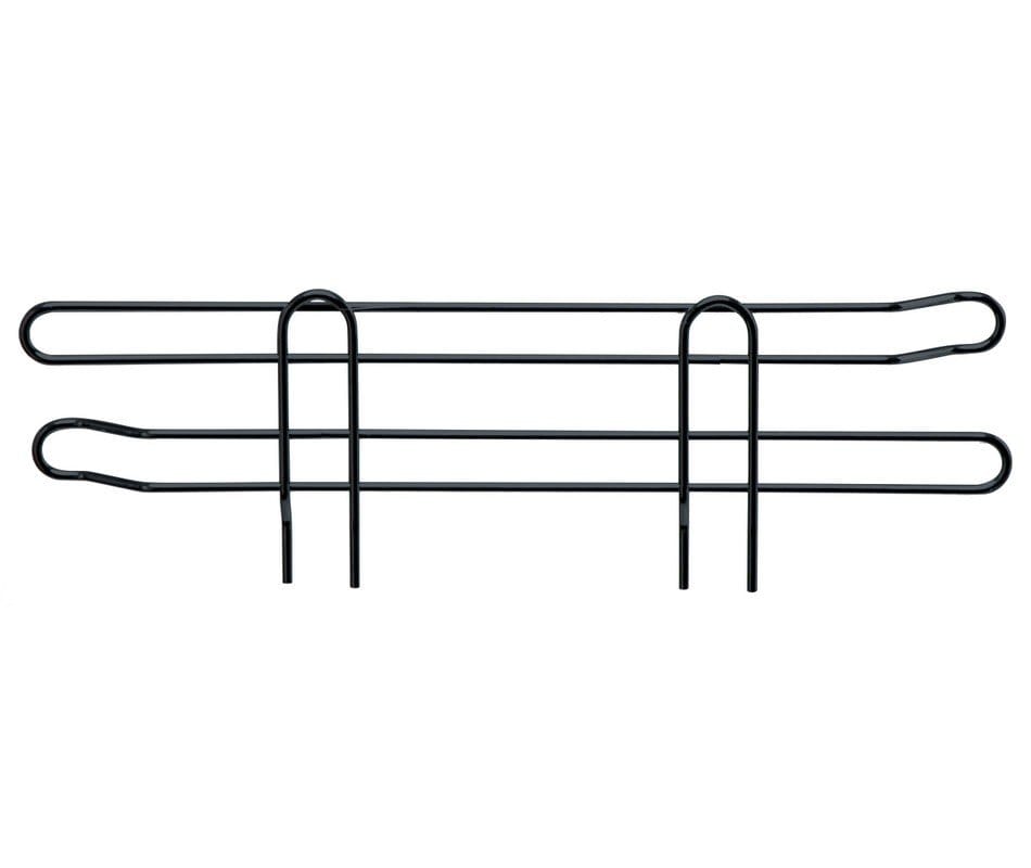 Shop2It Retail - Quantum 14"D x 4"H Black Side Ledge