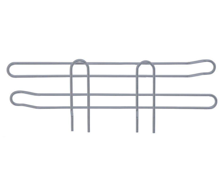 Shop2It Retail - Quantum 14"D x 4"H Gray Side Ledge