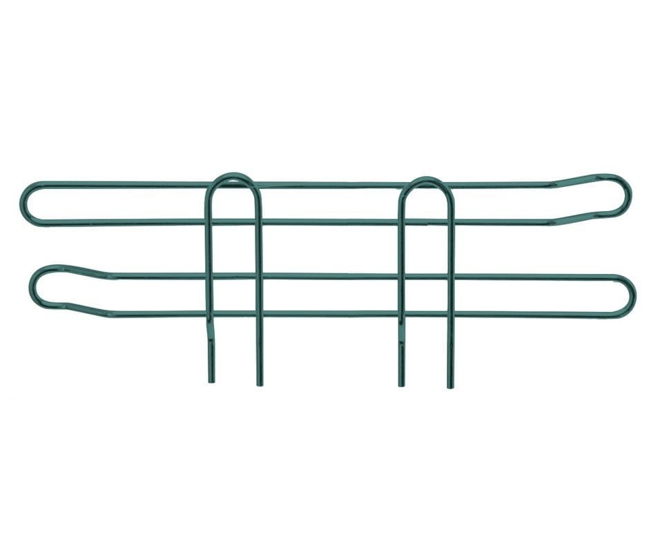 Shop2It Retail - Quantum 14"D x 4"H Green Side Ledge