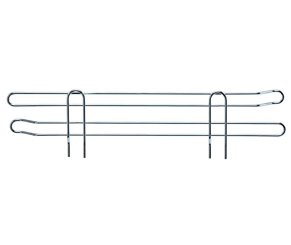 Shop2It Retail - Quantum 18"D x 4"H Chrome Side Ledge