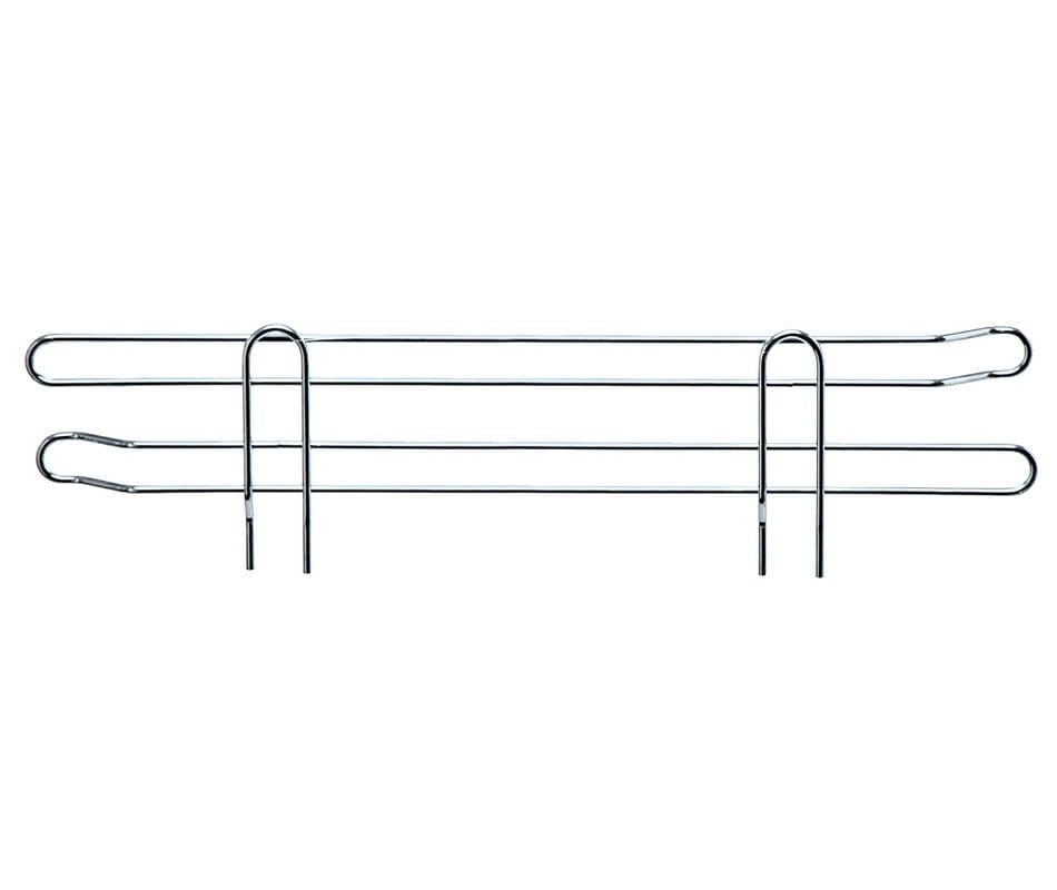 Shop2It Retail - Quantum 21"D x 4"H Chrome Side Ledge