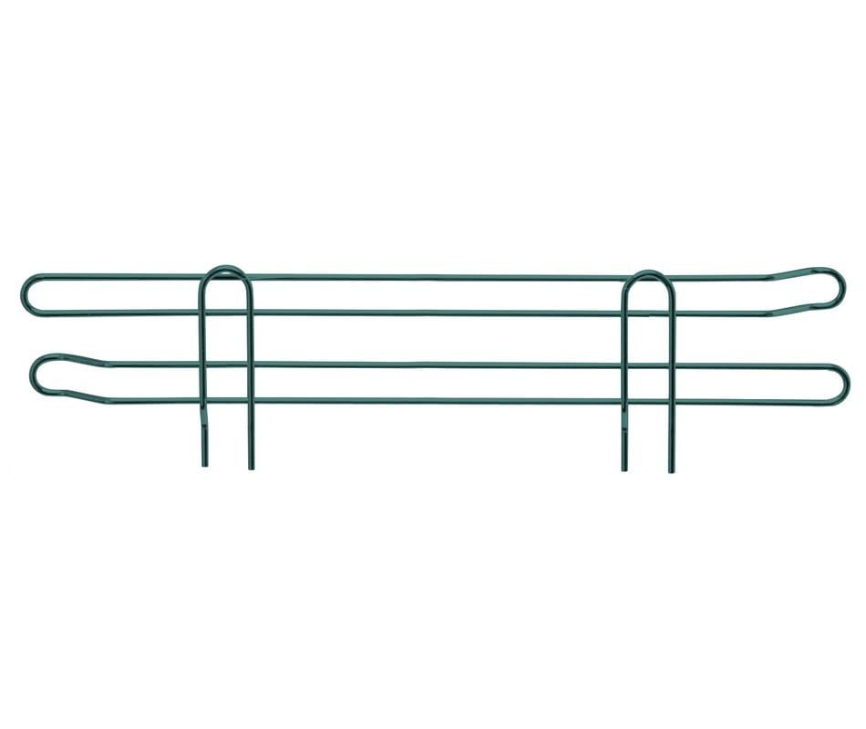 Shop2It Retail - Quantum 21"D x 4"H Green Side Ledge