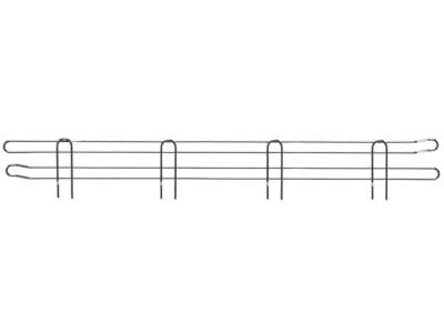 Quantum 30"D x 4"H Chrome Side Ledge