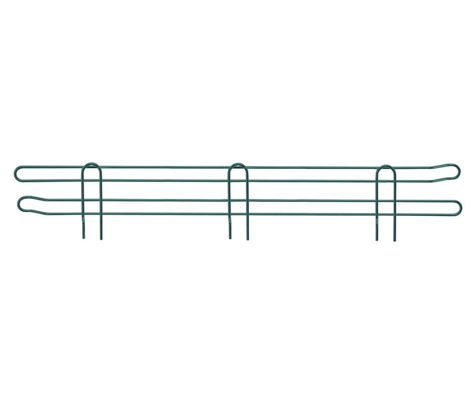 Shop2It Retail - Quantum 30"D x 4"H Green Side Ledge