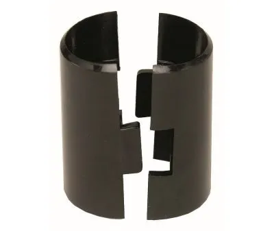 Quantum Black Plastic Split Sleeve (pack of 4)