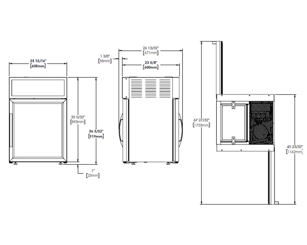 True Counter-Top Stainless Steel Refrigerator Shop2It Retail - True Counter-Top Stainless Steel Refrigerator